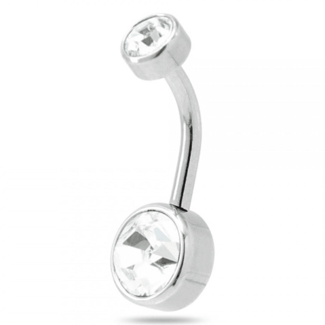 Piercing ombelico con design piatto - GIOYAL PIERCING STORE